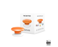 Fibaro The Button pomarańczowy Bezprzewodowy kontroler scen - 1387749 - zdjęcie 1